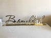 15cm Tall Acrylic Freestanding Names/Words - Luxe Decor by Lisa