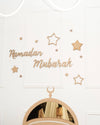 3 Worded Set for Eid, Ramadan + Mubarak + Stars - Luxe Decor by Lisa