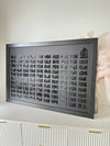 3D 99 Names of Allah - Framed - Luxe Decor by Lisa