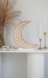 3D Crescent with Interchangeable Ramadan & Eid Mubarak - Luxe Decor by Lisa