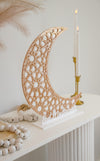 3D Crescent with Interchangeable Ramadan & Eid Mubarak - Luxe Decor by Lisa