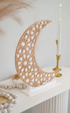 3D Crescent with Interchangeable Ramadan & Eid Mubarak - Luxe Decor by Lisa