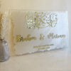 3D Painted Islamic Wedding Sign Style 1 - Luxe Decor by Lisa