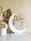 3D Ramadan Crescent Freestanding Style 1 - Luxe Decor by Lisa