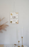 Acrylic Palm Tree Eid Mubarak Sign - Wall Version - Luxe Decor by Lisa