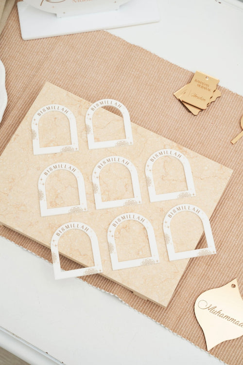 Arch Bismillah Napkin Rings - Luxe Decor by Lisa