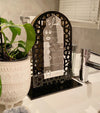 Arched Acrylic Wudu Chart - Luxe Decor by Lisa