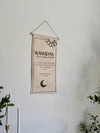 Canvas Ramadan and Eid Banner, Small - Double Sided - Luxe Decor by Lisa