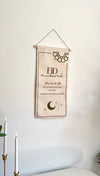 Canvas Ramadan and Eid Banner, Small - Double Sided - Luxe Decor by Lisa