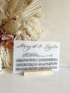 Couples Ayat Al Kursi Sign - Timber Base - Luxe Decor by Lisa