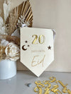 Days Until Eid Plywood Banner Sign - Luxe Decor by Lisa