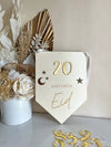 Days Until Eid Plywood Banner Sign - Luxe Decor by Lisa