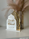 Double Moroccan Dome Shaped Ramadan Mubarak Freestanding - Luxe Decor by Lisa