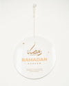 Double Sided Ramadan + Eid Printed Sign Style 1 - Luxe Decor by Lisa