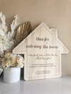 Dua for entering the home - House Shape - Luxe Decor by Lisa