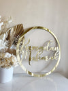 Eid or Ramadan Rings - Acrylic - Luxe Decor by Lisa