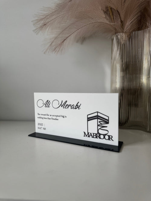 Hajj Custom Rectangle - Kaba - Luxe Decor by Lisa