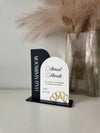Hajj Mabroor Custom Double Sign - Luxe Decor by Lisa