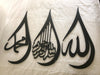 Islamic Calligraphy Tear Drops Set - Luxe Decor by Lisa