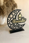 Layered Ramadan Crescent Moon Freestanding Style 1 - Luxe Decor by Lisa
