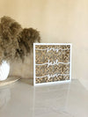 Pray Fast Give Wall Hanging Square - Luxe Decor by Lisa