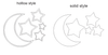 Ramadan Crescent Moon & Stars Set - Luxe Decor by Lisa
