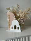 Ramadan Mubarak Mosque Double Layer Plaque - Luxe Decor by Lisa