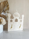 Ramadan Suhur and Iftar Time Clocks Mosque Design Freestanding - Luxe Decor by Lisa