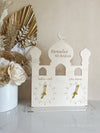 Ramadan Suhur and Iftar Time Clocks Mosque Design Freestanding - Luxe Decor by Lisa