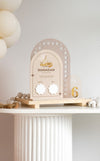 Rattan Arches, Day, Suhur, Iftar Time - Interchangeable Numbers - Luxe Decor by Lisa