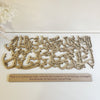 There is no God but Allah - Shahada with meaning Calligraphy Wooden Islamic Wall Art - Luxe Decor by Lisa