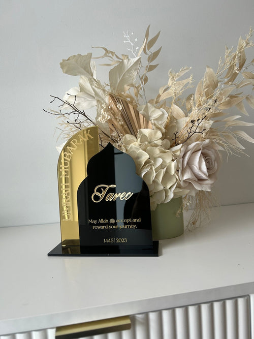 Umrah or Hajj Dome Plaques - Luxe Decor by Lisa